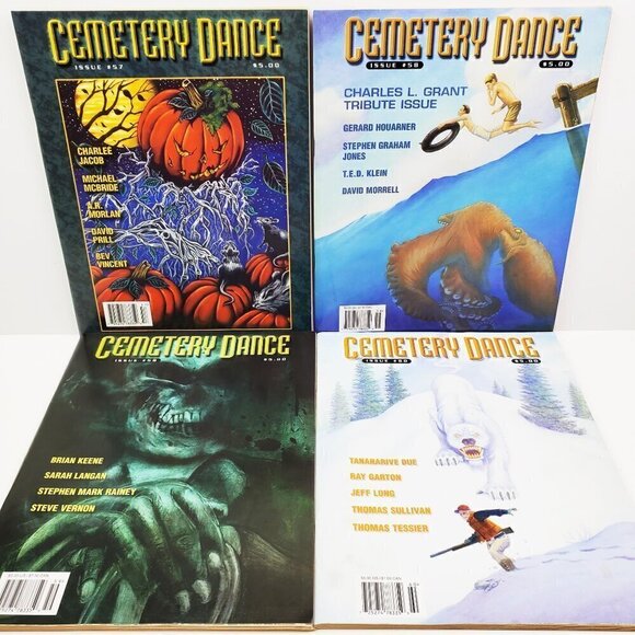 Cemetery Dance Magazines Lot 8 Issues 53-60 Stephen King Gaiman Horror 2005-2009 - Picture 6 of 16